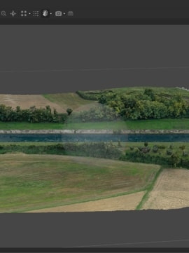 fotogrammetria, nuova di punti con render - FTmedia