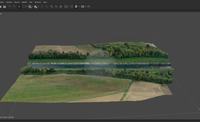 fotogrammetria, nuova di punti con render - FTmedia